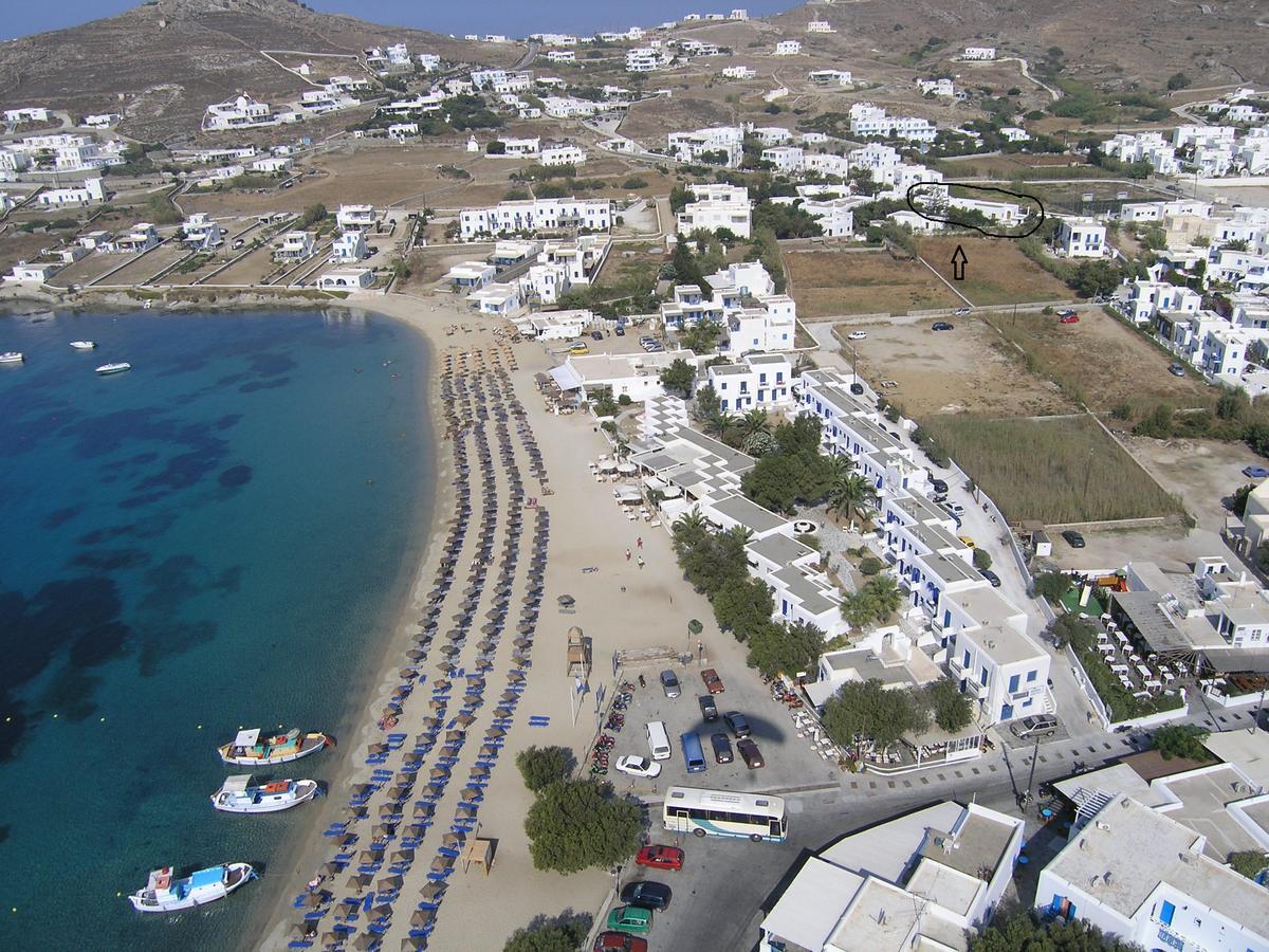 Madoupa Beach Apartments Ornós Eksteriør bilde
